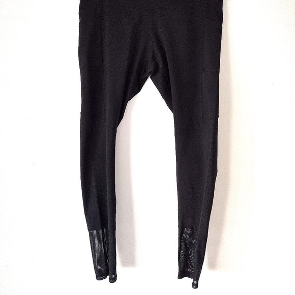 C9 Champion Women's XL Black Mesh Ankle Leggings - Picture 8 of 10